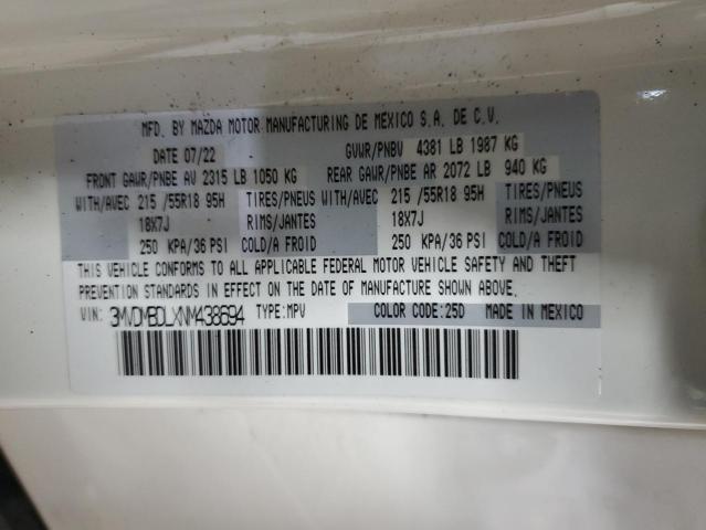 2022 MAZDA CX-30 PREM - 3MVDMBDLXNM438694