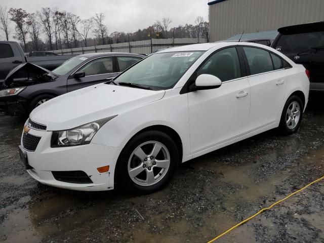 CHEVROLET CRUZE LT 2014 white sedan 4d gas 1G1PC5SB3E7401082 photo #1