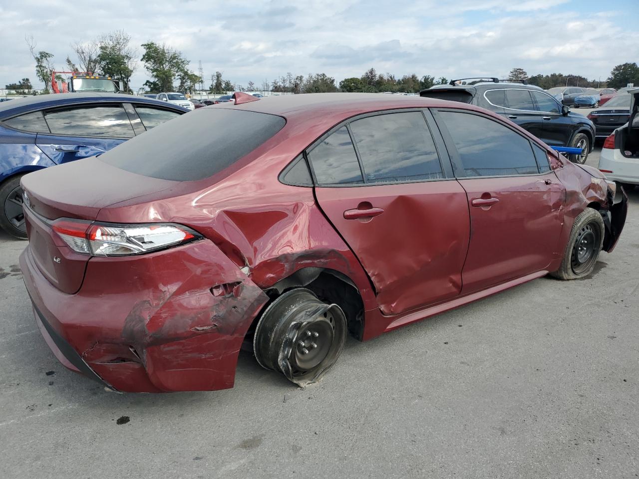 Lot #3052523123 2022 TOYOTA COROLLA LE