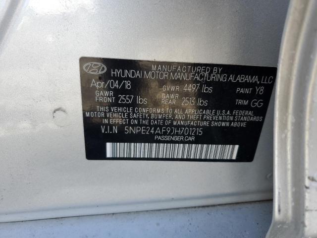2018 HYUNDAI SONATA SE - 5NPE24AF9JH701215