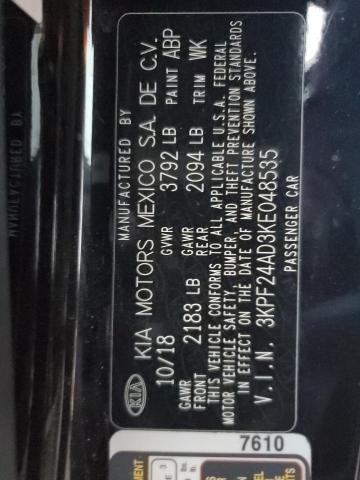 2019 KIA FORTE FE - 3KPF24AD3KE048535