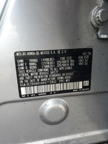 2019 HONDA HR-V SPORT - 3CZRU6H1XKG713802