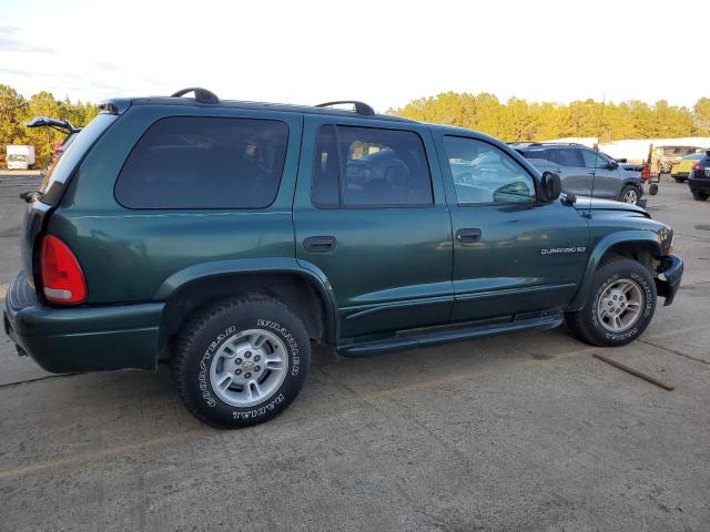 DODGE DURANGO 2000 green 4dr spor gas 1B4HR28Z4YF227236 photo #4