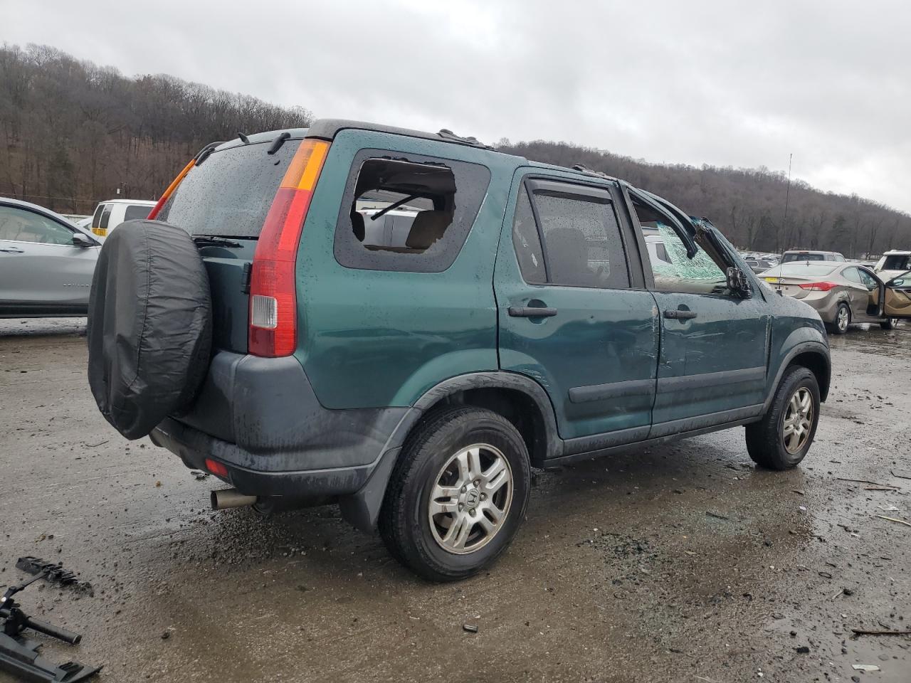 Lot #3027009782 2004 HONDA CR-V EX