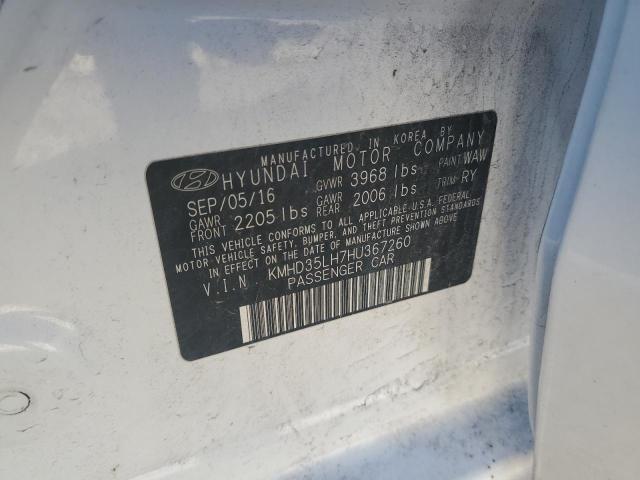 2017 HYUNDAI ELANTRA GT - KMHD35LH7HU367260