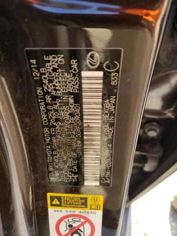2015 LEXUS ES 300H - JTHBW1GGXF2090401