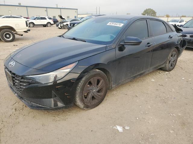 HYUNDAI ELANTRA SE 2021 black  gas 5NPLM4AG2MH009375 photo #1