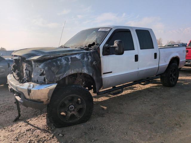 FORD F350 SRW S 2002 white  diesel 1FTSW31F02EA89067 photo #1