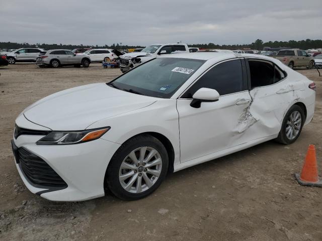 TOYOTA CAMRY L 2019 white  gas 4T1B11HK5KU190158 photo #1