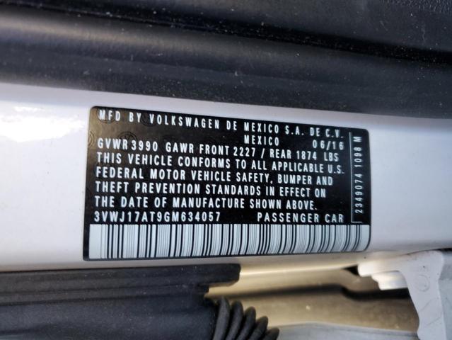 2016 VOLKSWAGEN BEETLE SE 3VWJ17AT9GM634057