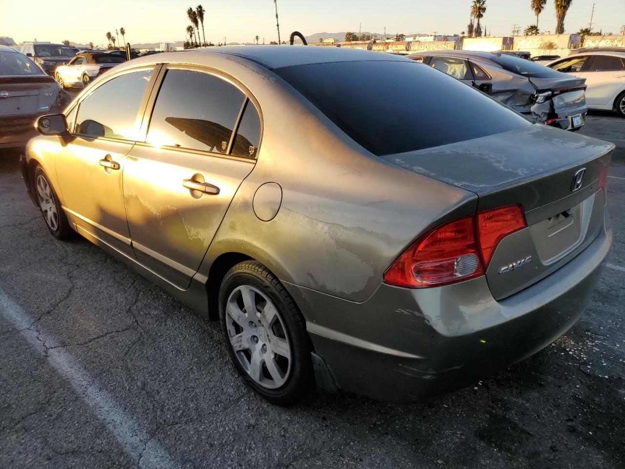 Lot #3030427496 2007 HONDA CIVIC LX