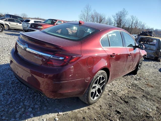 BUICK REGAL SPOR 2017 maroon sedan 4d gas 2G4GL5EX7H9116205 photo #4