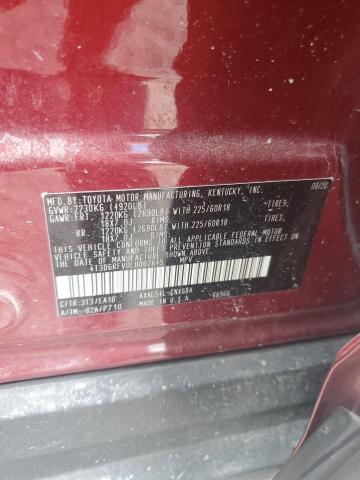 2020 TOYOTA RAV4 LIMIT - 4T3D6RFV0LU002645