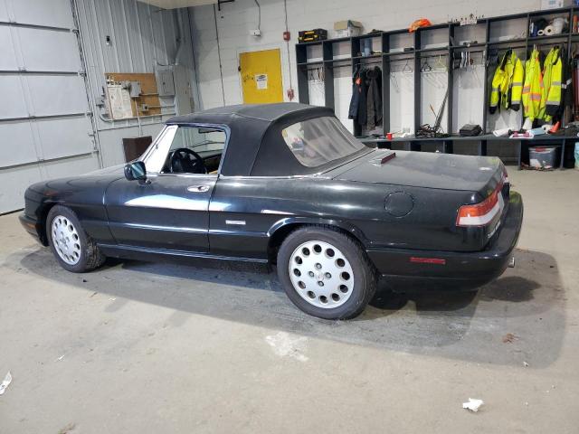 ALFA ROMEO SPIDER VEL 1991 black  gas ZARBB32N5M6008519 photo #3