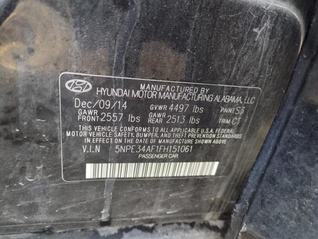 VIN 5NPE34AF1FH151061 2015 HYUNDAI SONATA no.13