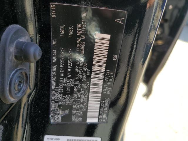 2016 TOYOTA SIENNA XLE - 5TDYK3DC4GS702669