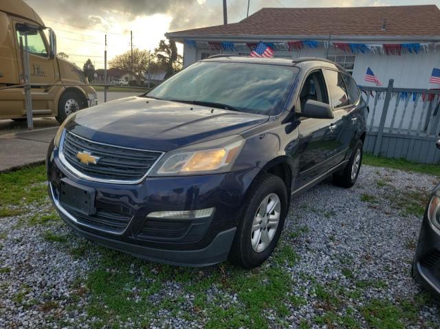 CHEVROLET TRAVERSE L 2015 blue 4dr spor gas 1GNKRFKD7FJ173753 photo #1