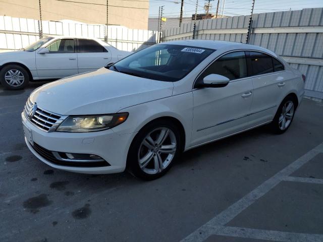 VOLKSWAGEN CC 2013 white  gas WVWBP7AN0DE514317 photo #1