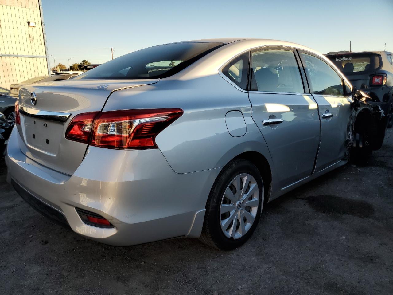 Lot #3026036958 2019 NISSAN SENTRA S