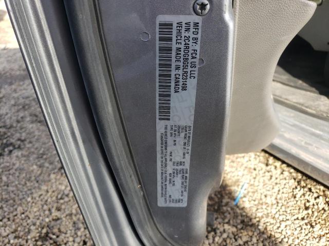 2020 DODGE GRAND CARA - 2C4RDGBG5LR231498