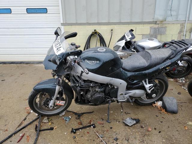 TRIUMPH MOTORCYCLE SPRINT ST 2003 black racer gas SMT600FS33J172963 photo #4