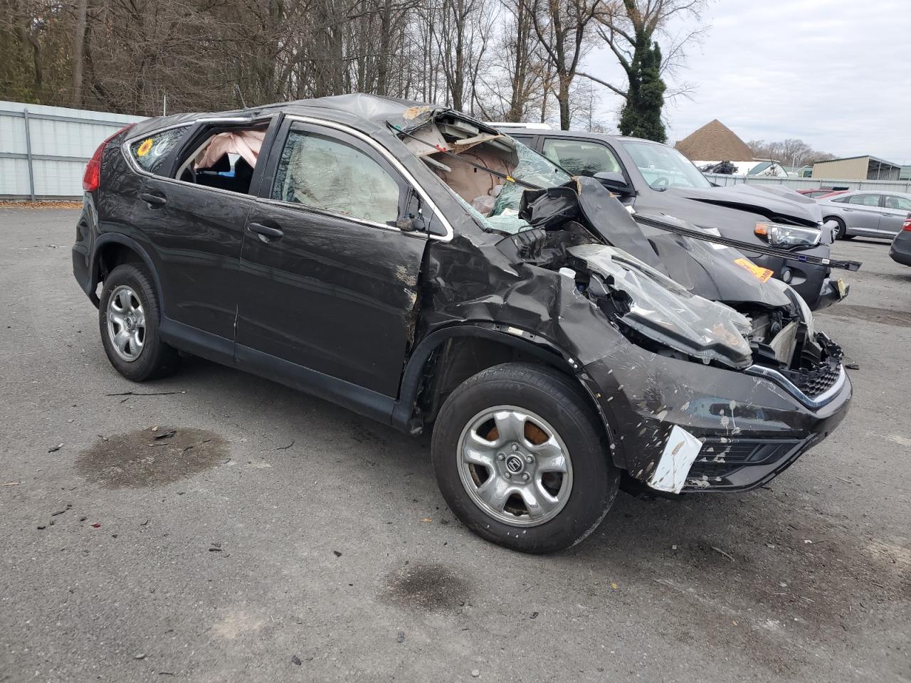 Lot #3027011804 2015 HONDA CR-V LX