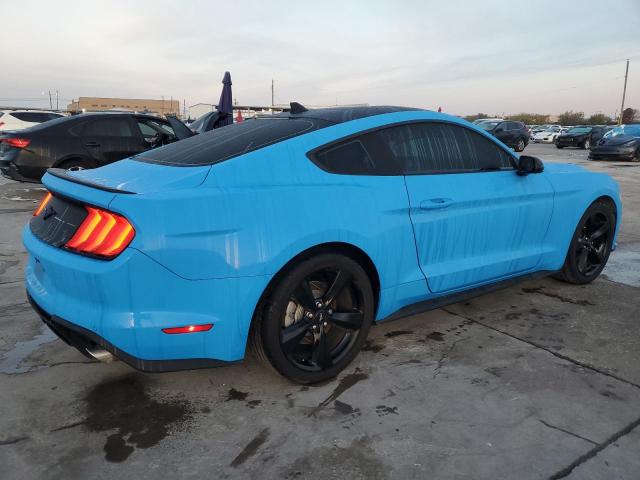 FORD MUSTANG 2022 blue  gas 1FA6P8TH2N5146809 photo #4