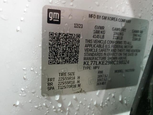 2024 CHEVROLET TRAX ACTIV KL77LKE29RC198324