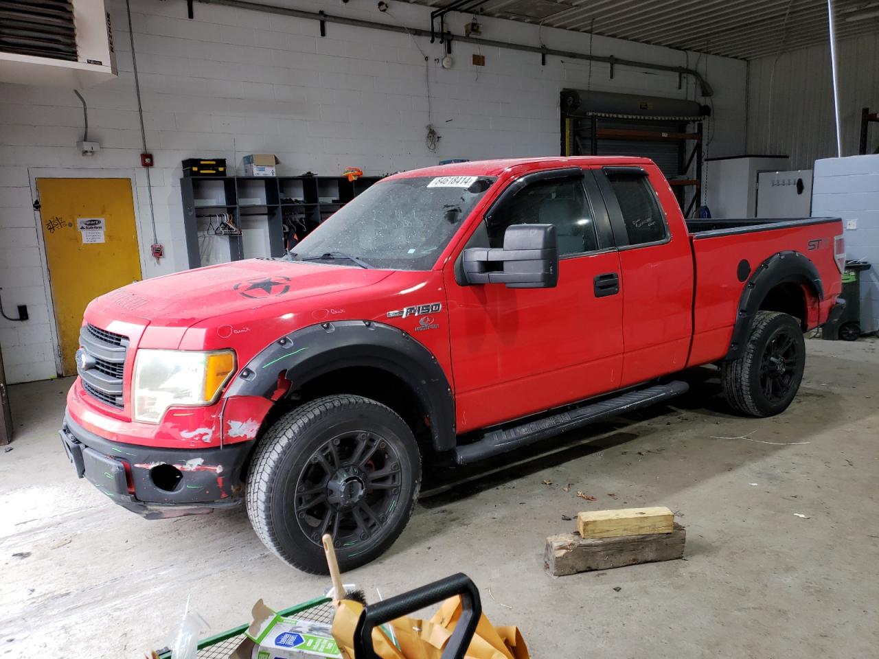 Lot #3041871411 2014 FORD F150 SUPER