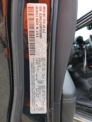 2023 DODGE DURANGO PU 1C4RDJFG9PC674081