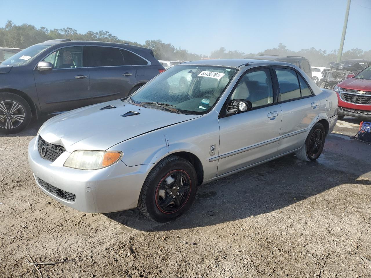 Lot #3049601700 2001 MAZDA PROTEGE DX