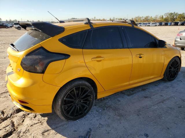 FORD FOCUS ST 2013 yellow  Gasoline 1FADP3L90DL175867 photo #4