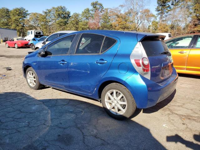 TOYOTA PRIUS C 2014 blue  hybrid engine JTDKDTB31E1571343 photo #3