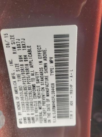 2015 HONDA CR-V TOURI - 5J6RM4H90FL084408