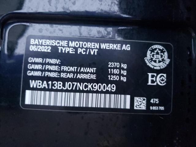2022 BMW 530 XI - WBA13BJ07NCK90049