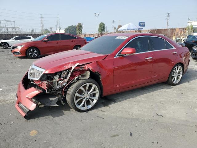 CADILLAC ATS PREMIU 2013 red  gas 1G6AF5SX5D0137390 photo #1