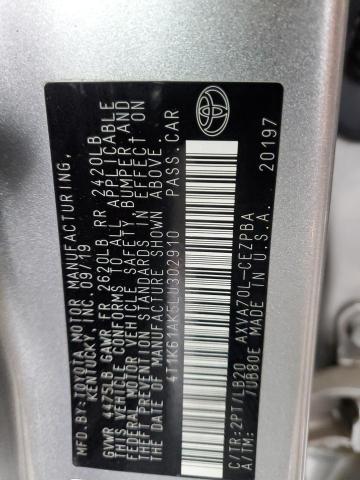 2020 TOYOTA CAMRY XSE - 4T1K61AK5LU302910