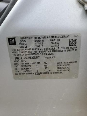 2017 GMC TERRAIN - 2GKFLTEK9H6328747