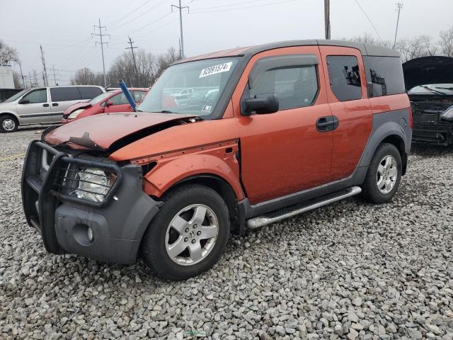 HONDA ELEMENT EX 2003 orange  gas 5J6YH28533L015256 photo #1