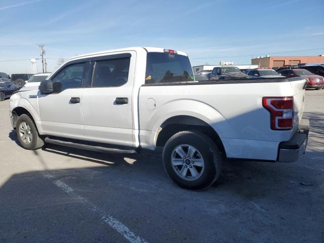 FORD F150 SUPER 2018 white  gas 1FTEW1CB4JKF77806 photo #3