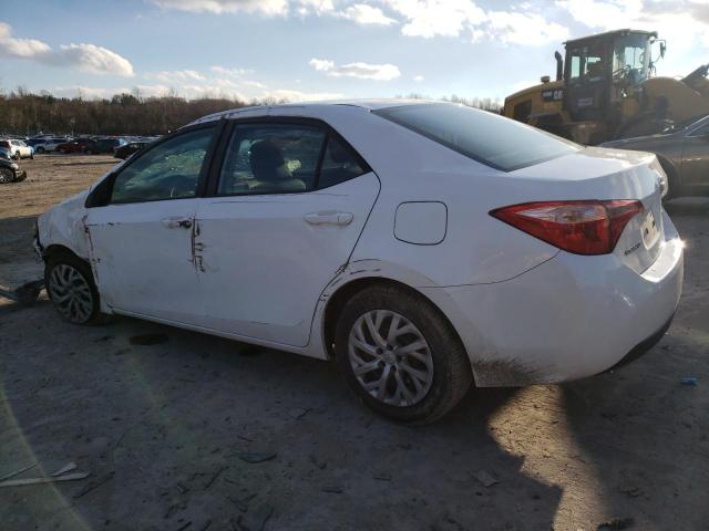 TOYOTA COROLLA L 2018 white  gas 2T1BURHE7JC101884 photo #3