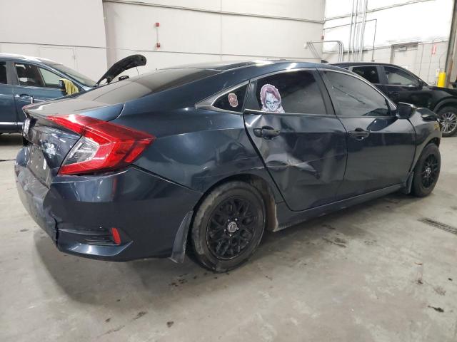 HONDA CIVIC LX 2017 blue  gas 19XFC2F55HE219300 photo #4