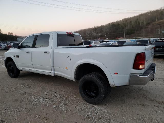 DODGE RAM 3500 2010 white crew pic diesel 3D73Y4CL3AG163490 photo #3