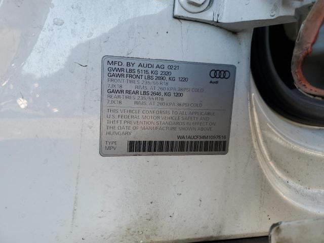 2021 AUDI Q3 PREMIUM - WA1AUCF34M1097516