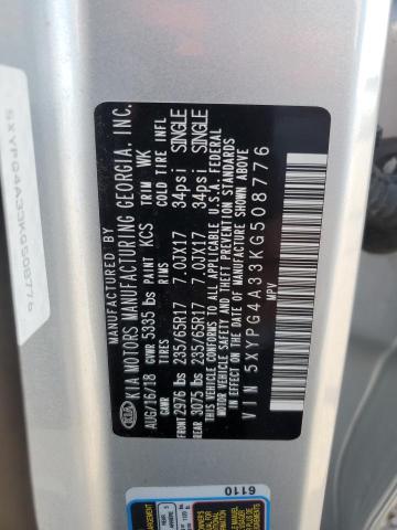 2019 KIA SORENTO L - 5XYPG4A33KG508776