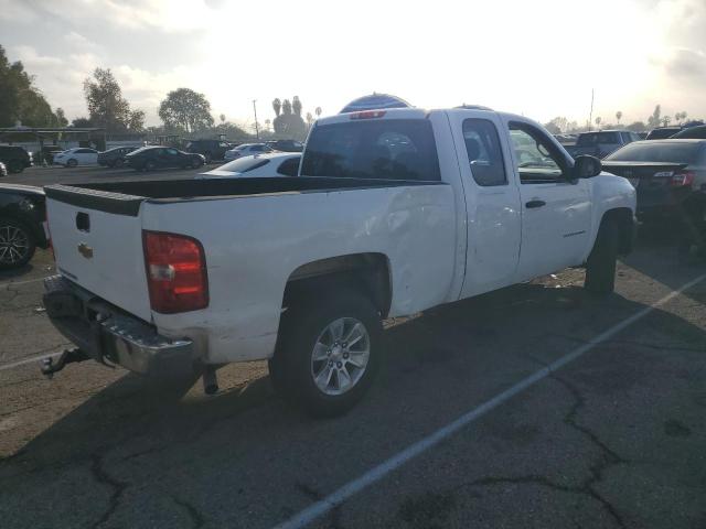 CHEVROLET SILVERADO 2013 white 4dr ext flexible fuel 1GCRCPEA0DZ124120 photo #4