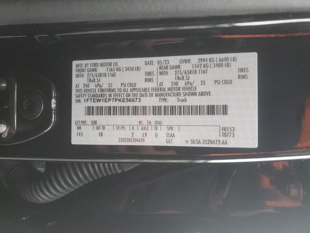 2023 FORD F150 SUPER - 1FTEW1EP7PKE56673