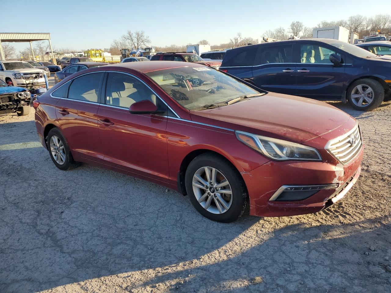 Lot #3029509353 2015 HYUNDAI SONATA SE