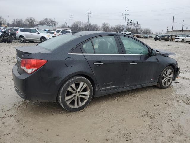 CHEVROLET CRUZE LTZ 2015 black  gas 1G1PG5SB1F7123384 photo #4