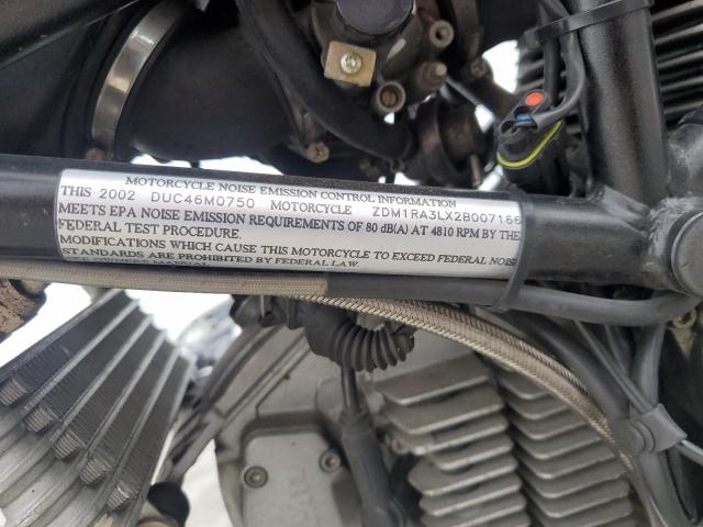 2002 DUCATI MONSTER 75 ZDM1RA3LX2B007166
